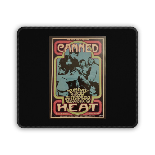 Canned Heat Alexandria Va Rock Concert Mouse Pad