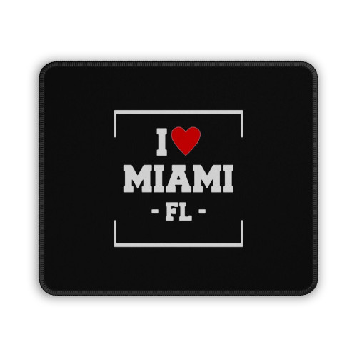I Love Miami Florida Mouse Pad