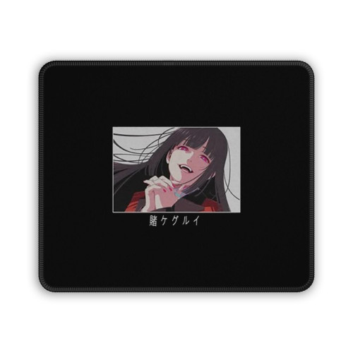 Kakegurui Yumeko Jabami Smile Logo Art Mouse Pad