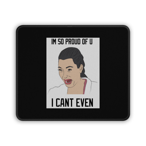 Kim Kardashian Crying Meme Mouse Pad