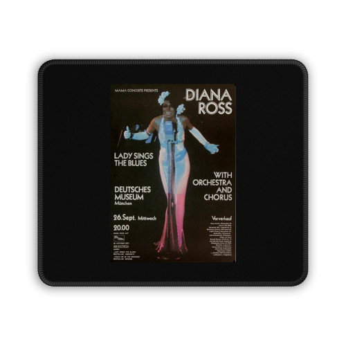 Diana Ross Lady Sings The Blues Offenbach 1973 Mouse Pad
