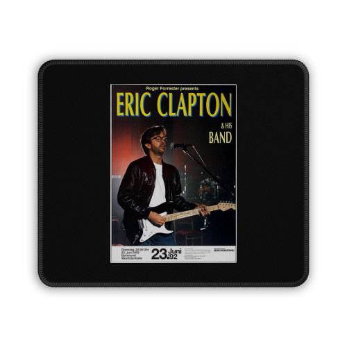 Eric Clapton Rush Dortmund 1992 Mouse Pad Eric Clapton Rush Dortmund 1992 Mouse Pad