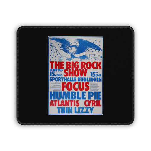 Focus & Humble Pie Boblingen 1974 Mouse Pad