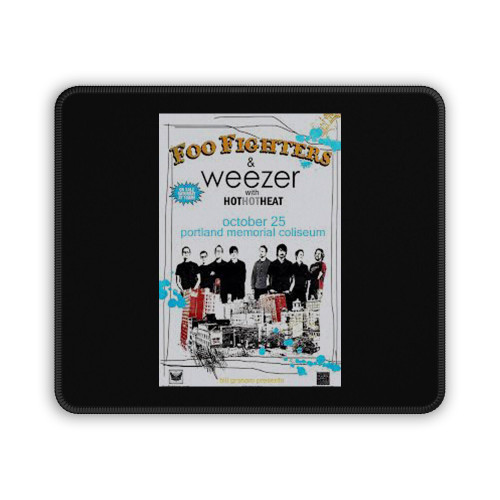 Foo Fighters Weezer Hothotheat Mouse Pad
