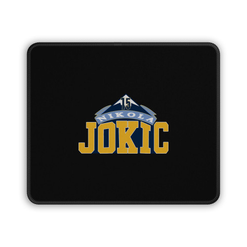 Light Blue Denver Jokic Joker Mouse Pad