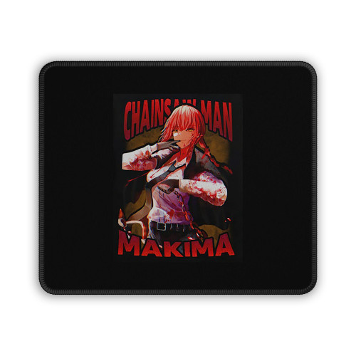 Makima Chain Saw Man Mouse Pad