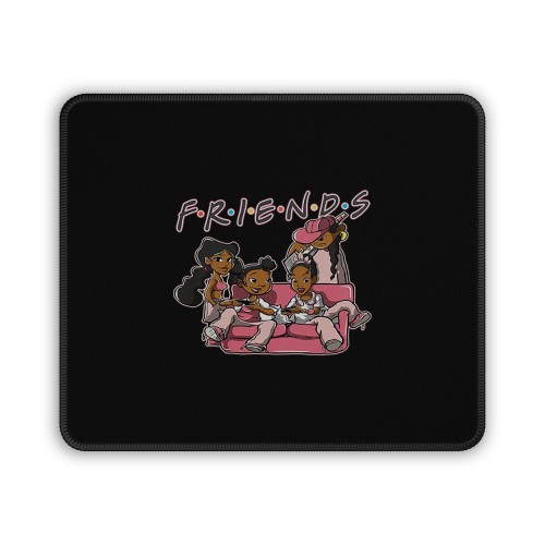 Melanin Friends Sisters Mouse Pad