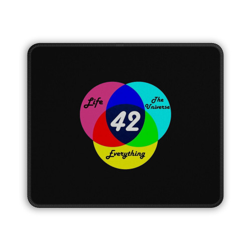 Mens Answer Is 42 Mouse Pad
