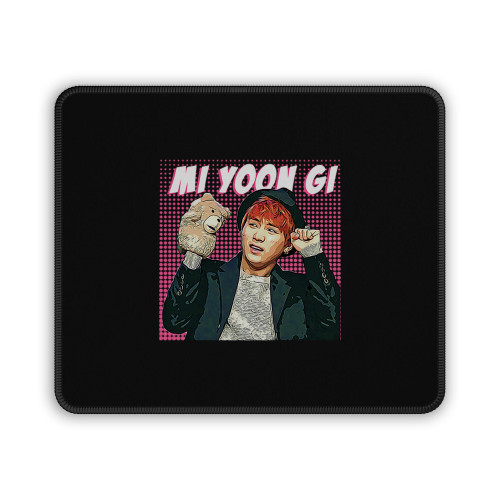Mi Yoon Gi Love Bts Mouse Pad