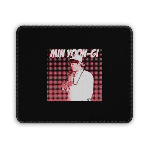 Min Yoon Gi Bts Mouse Pad