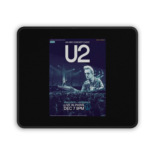 Hbo Concert U2 Live In Paris Mouse Pad