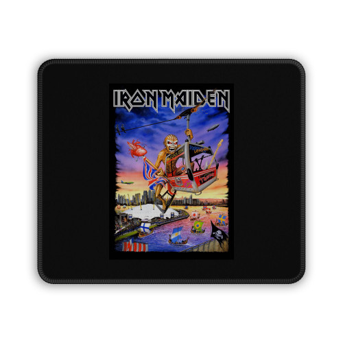 Iron Maiden O2 London Heavy Metal Music Concert Mouse Pad