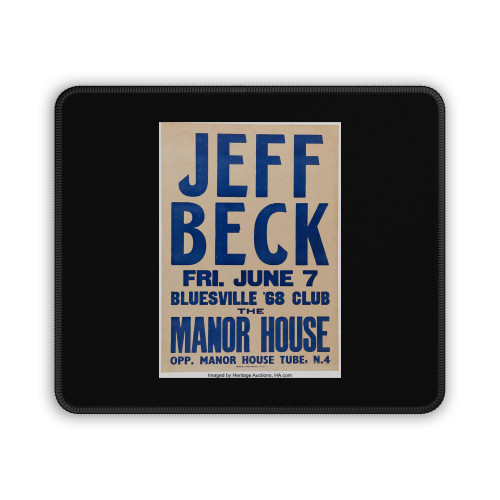Jeff Beck Rod Stewart Ron Wood Nicky Hopkins Peter Grant Mouse Pad