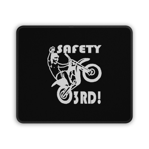 Motorcycle Unique Safety 3Rd Mouse Pad