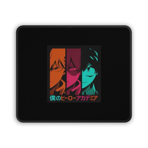 My Hero Bakugo Deku Todoroki Anime Mouse Pad