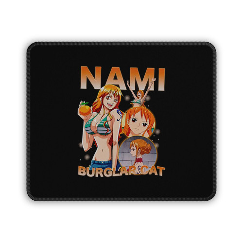 Nami Burglar Cat One Piece Mouse Pad