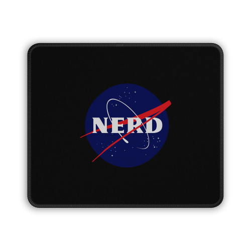 Nasa Geek Nerd Space Astronaut Mouse Pad