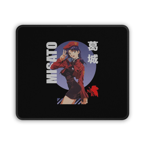 Neon Genesis Evangelion Misato Katsuragi Mouse Pad