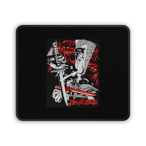Ninja Scroll Retro Anime Mouse Pad