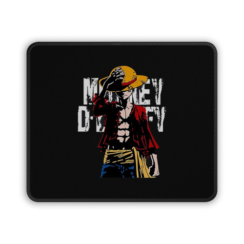 One Piece Vintage Art Monkey D Luffy Mouse Pad