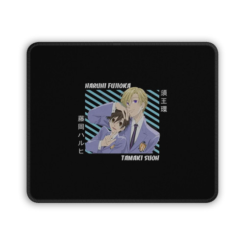 Ouran Haruhi And Tamaki Mouse Pad