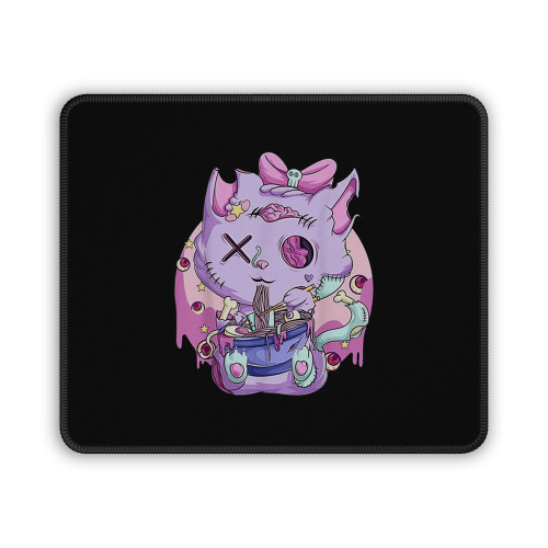Pastel Goth Aesthetic Cat Mouse Pad Pastel Goth Aesthetic Cat Mouse Pad
