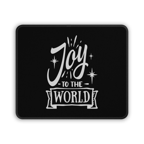Joy To The World Christmas Mouse Pad