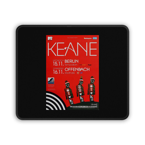 Keane Tom Chaplin Fearless Berlin & Frankfurt 2005 Mouse Pad
