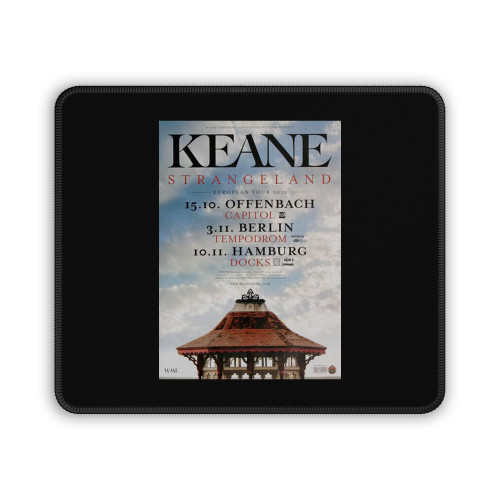 Keane Tom Chaplin Strangeland Tour 2012 Mouse Pad