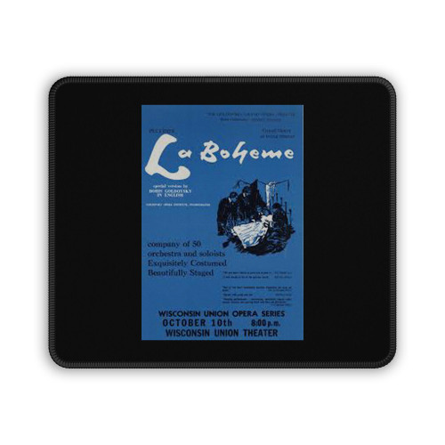 La Boheme Concert Mouse Pad