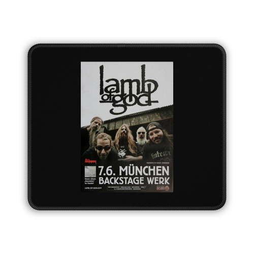 Lamb Of God Resolution Munchen 2012 Mouse Pad