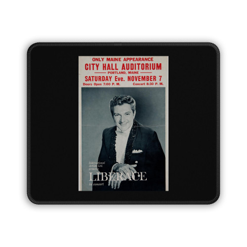 Liberace 1970 Portland Maine Concert 2 Mouse Pad
