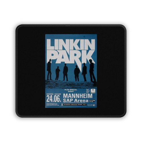 Linkin Park New Dividen Mannheim 2008 Mouse Pad Linkin Park New Dividen Mannheim 2008 Mouse Pad