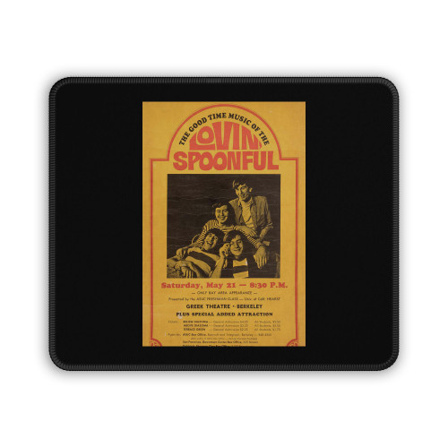 Lovin Spoonful At The Greek Theatre Berkeley Mouse Pad