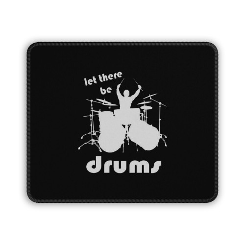 Let There Be Drums Kids Drummer Mouse Pad