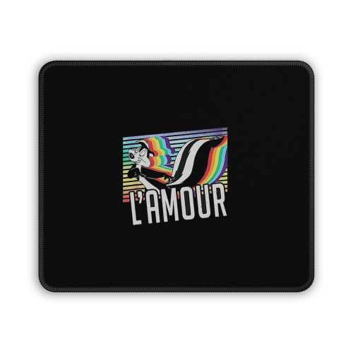 Pepe Le Pew Rainbow L Amour Mouse Pad