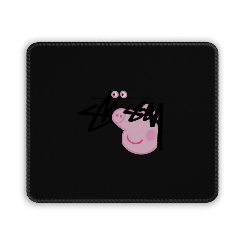 Peppa Pig X Stussy Parody Mouse Pad