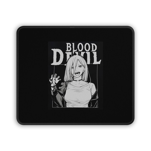 Power Blood Devil Chain Saw Man Mouse Pad