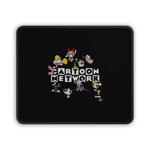 Powerpuff Girls Courage The Cowardly Dog Mouse Pad