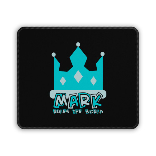 Mark Prince Boy King Brother Kid Friend Mouse Pad