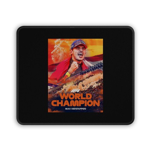 Max Verstappen F1 World Champion 2021 Mouse Pad