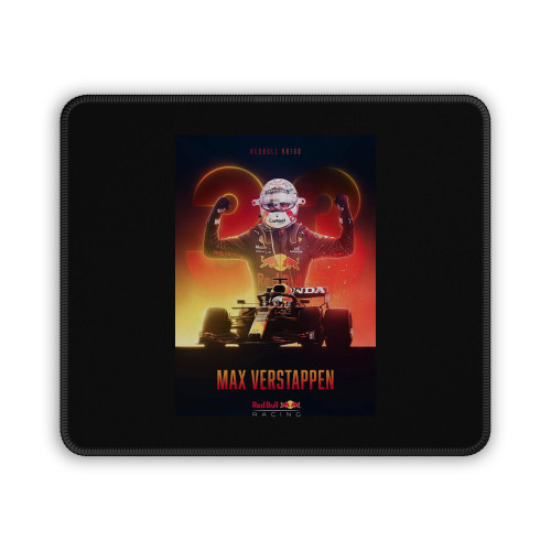 Max Verstappen Formula 1 F1 World Champion 2021 Mouse Pad
