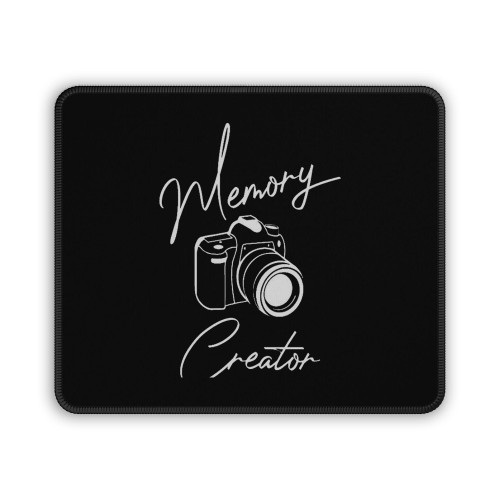 Memory Creator Camera Photography Mouse Pad