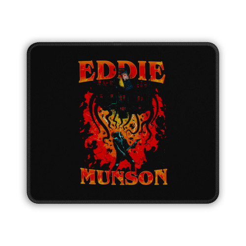 Metal Dude Eddie Stranger Things Steve Harrington Joseph Quinn Mouse Pad