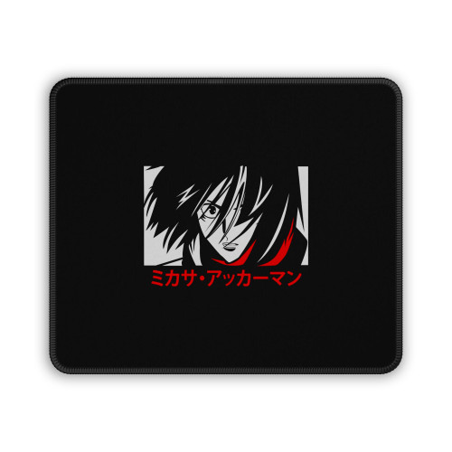 Mikasa Ackerman Rage Mode Mouse Pad