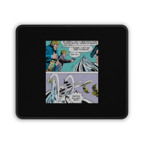 Moon Knight Attacks With All Sorts Of Random Bull Mouse Pad
