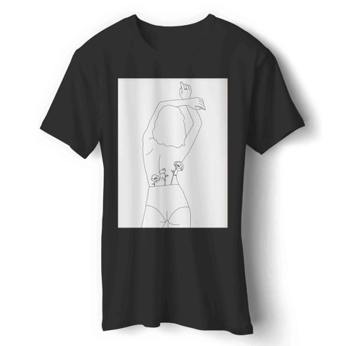 Flower Bottom Man's T-Shirt