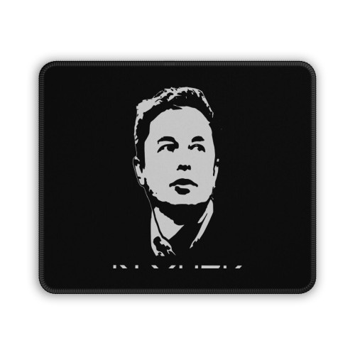 Musk We Trust Elon Aerospace Engineer Nerd Geek Rocket Space Ship Force Mouse Pad
