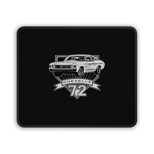 1972 Chevelle Vintage Car Art Mouse Pad