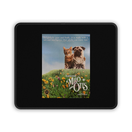 Milo & Otis - 1989 Movie Poster Original Mouse Pad